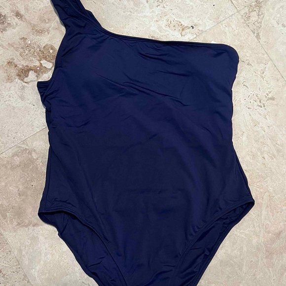Never worn ANDIE swimsuit Nantucket XL Navy - Picture 6 of 6